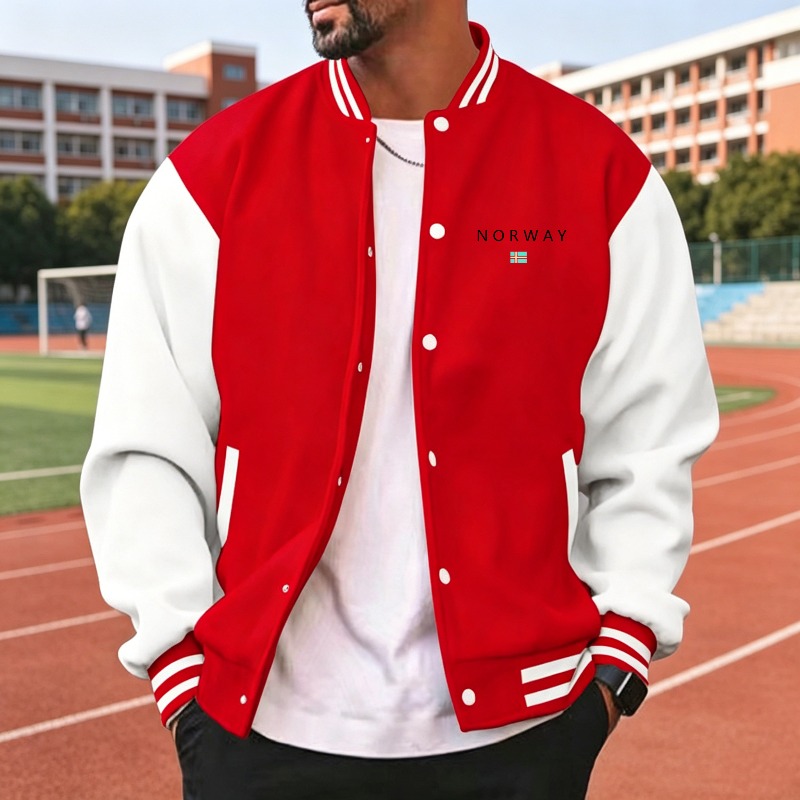 Мужская бейсбольная куртка-бом – обзор и цена Varsity Jacket Letterman