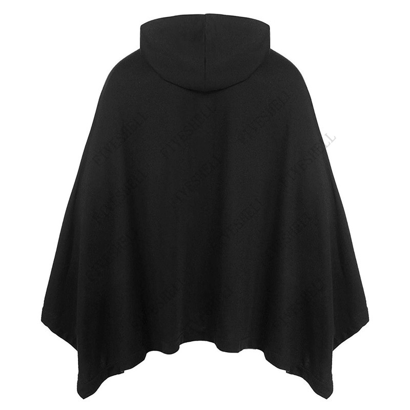 Повседневная накидка-пончо уни – обзор и цена Mens Fashion Poncho