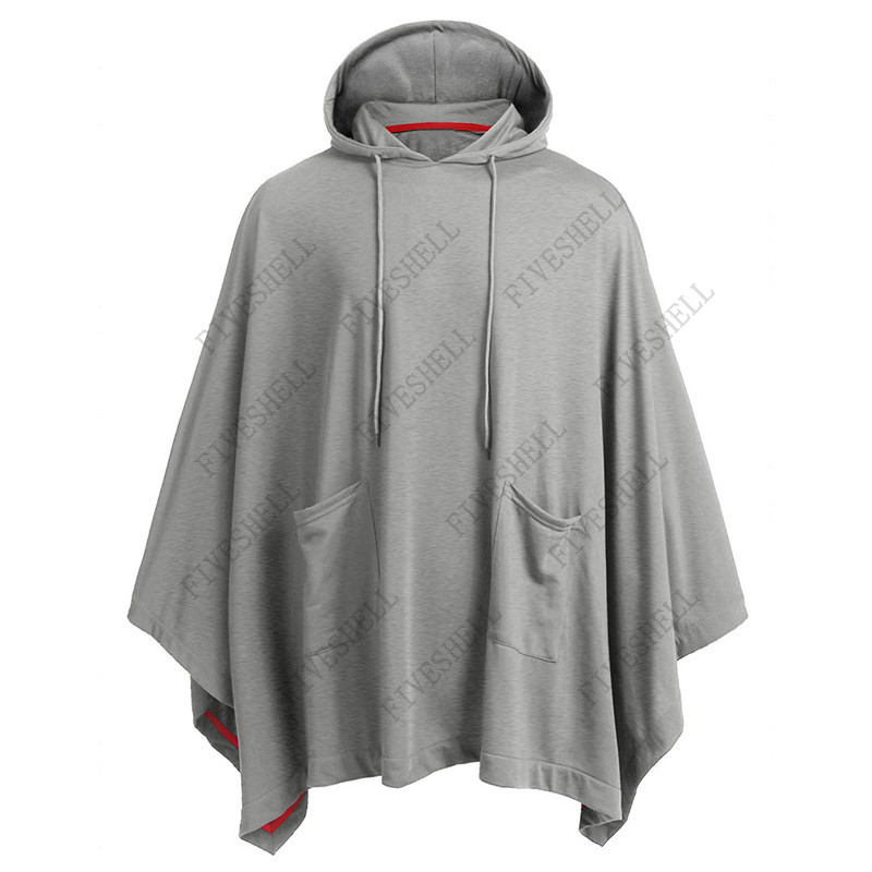 Повседневная накидка-пончо уни – обзор и цена Mens Fashion Poncho