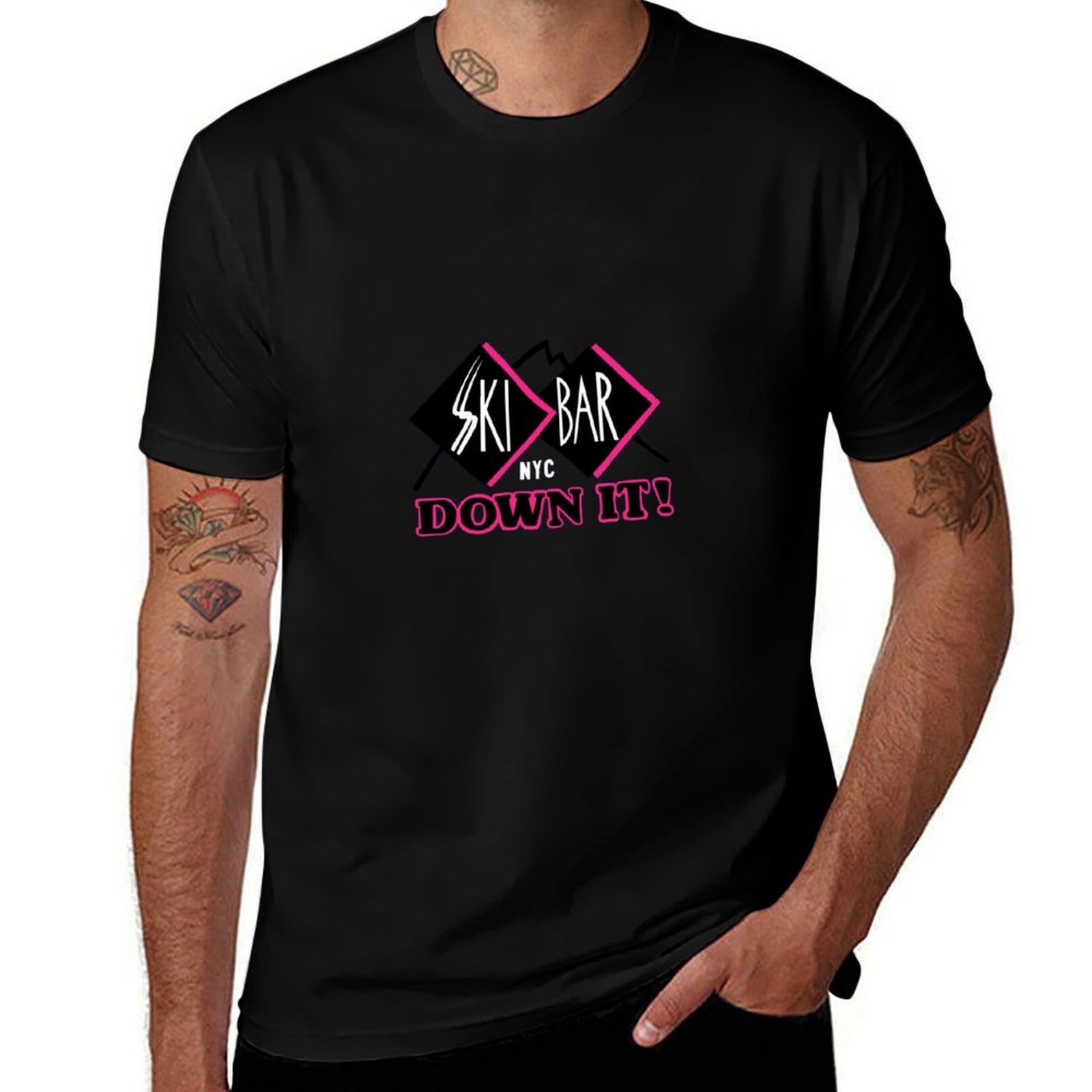 Футболка Ski Bar NYC, модная,  – обзор и цена Men'S Fashion Nyc