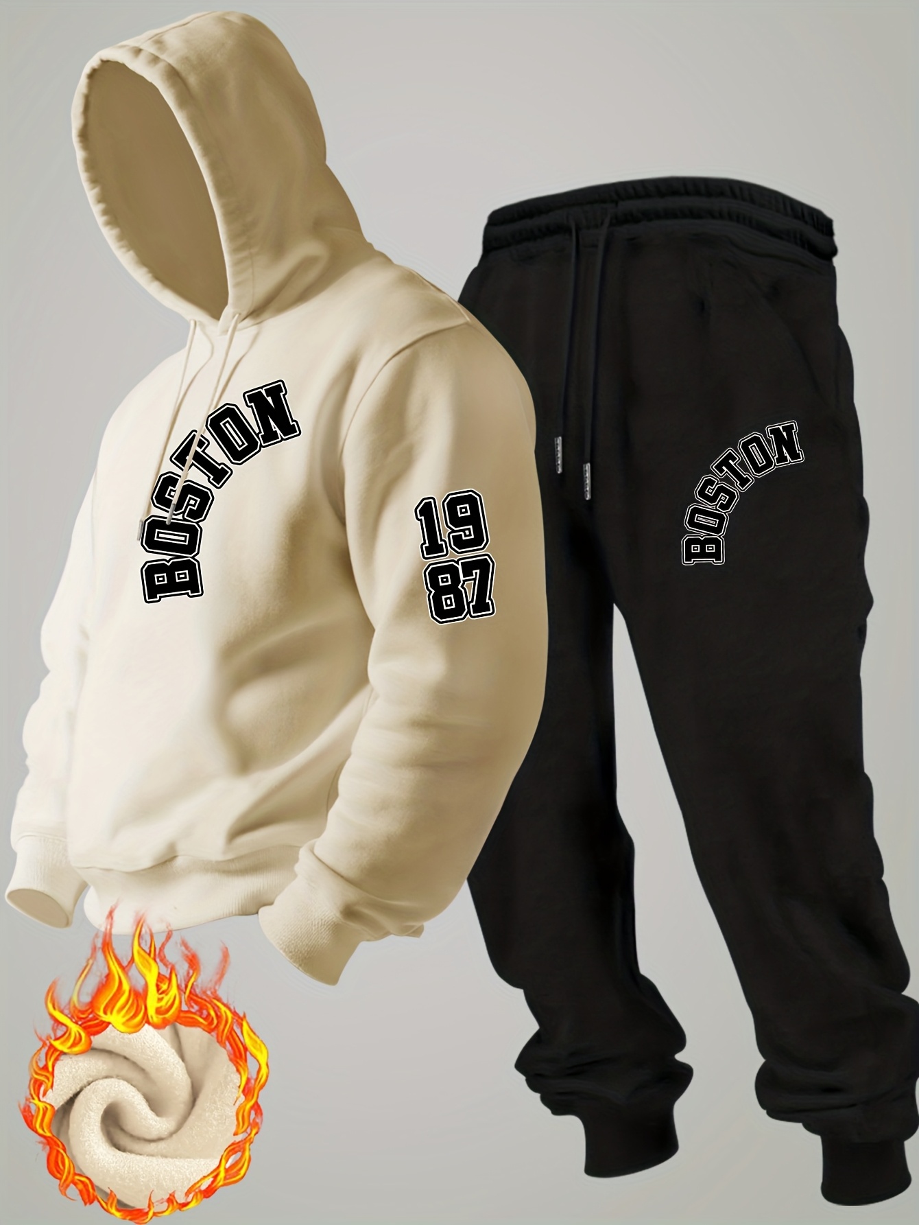 Новый мужской зимний флисовый  – обзор и цена Mens Fashion Streetwear