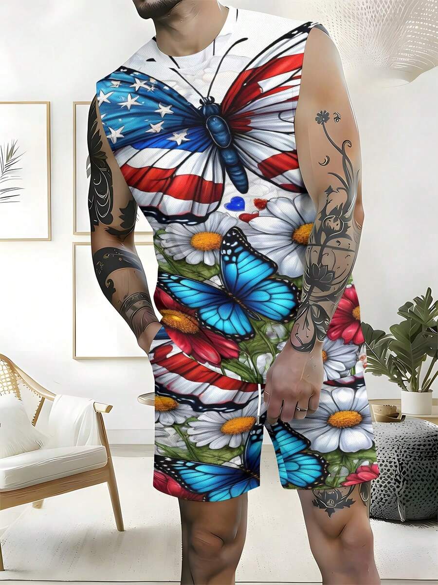 Повседневный модный комплект 2 – обзор и цена Men'S Fashion For Summer