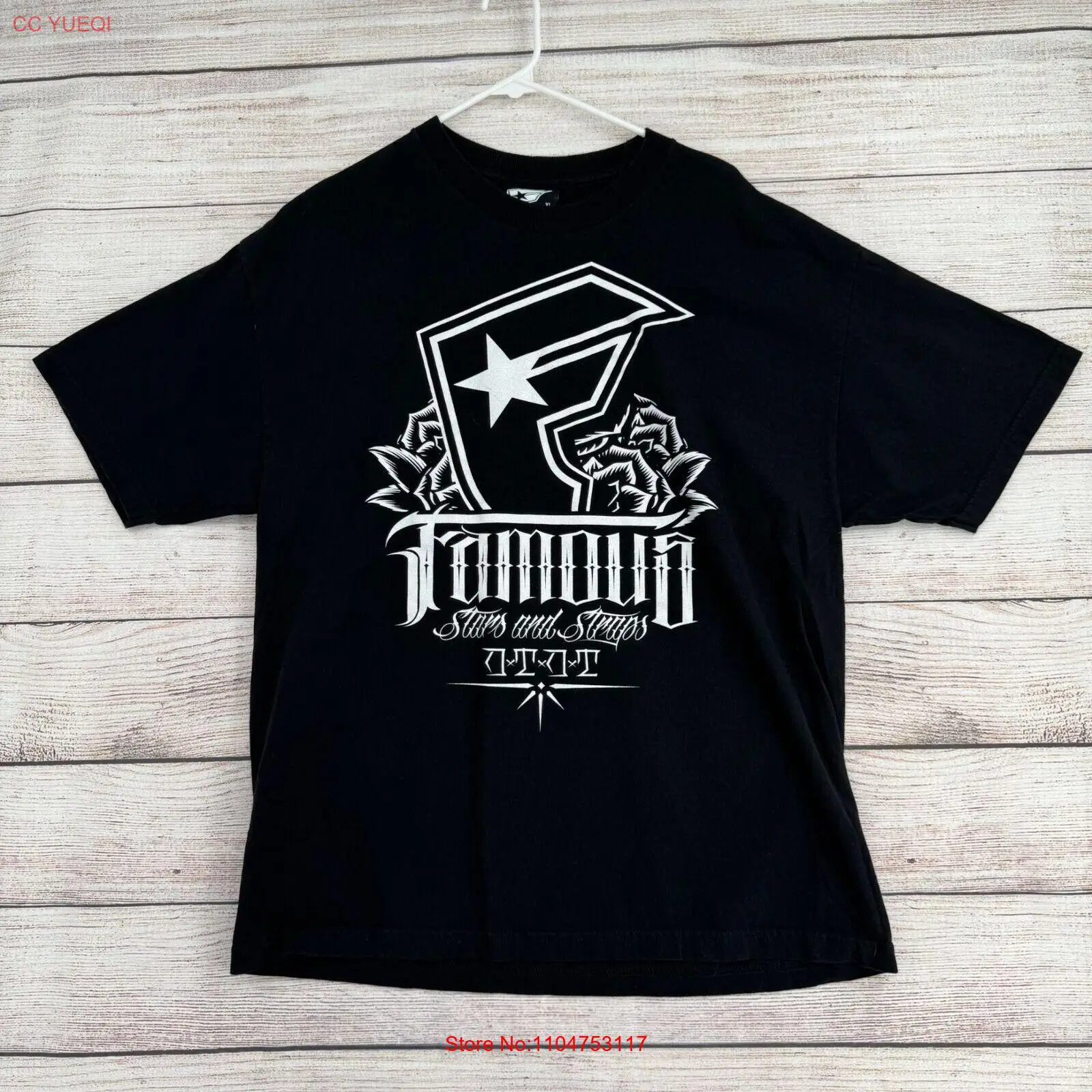 Винтажная футболка с логотипом – обзор и цена Mens Fashion Black Shirt