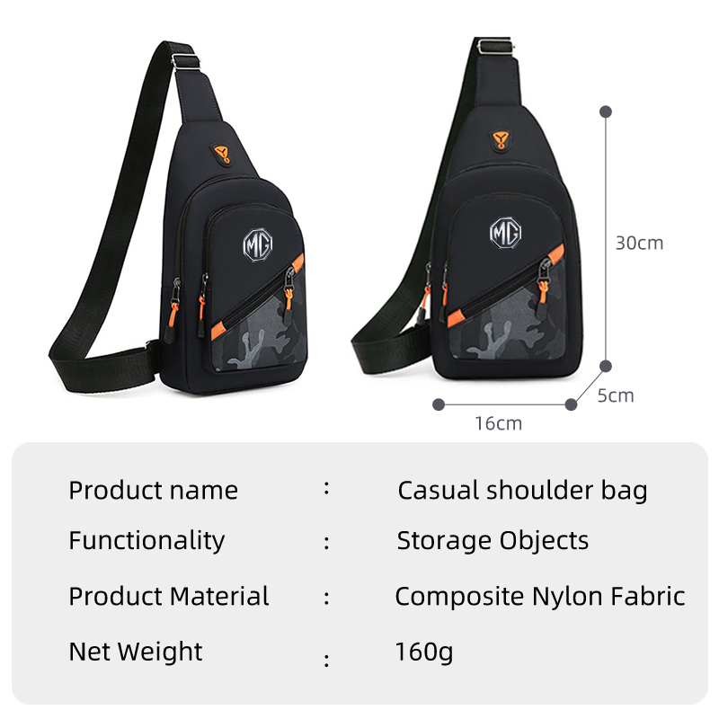 Мужская сумка-слинг с логотипо – обзор и цена Crossbody Bag Men